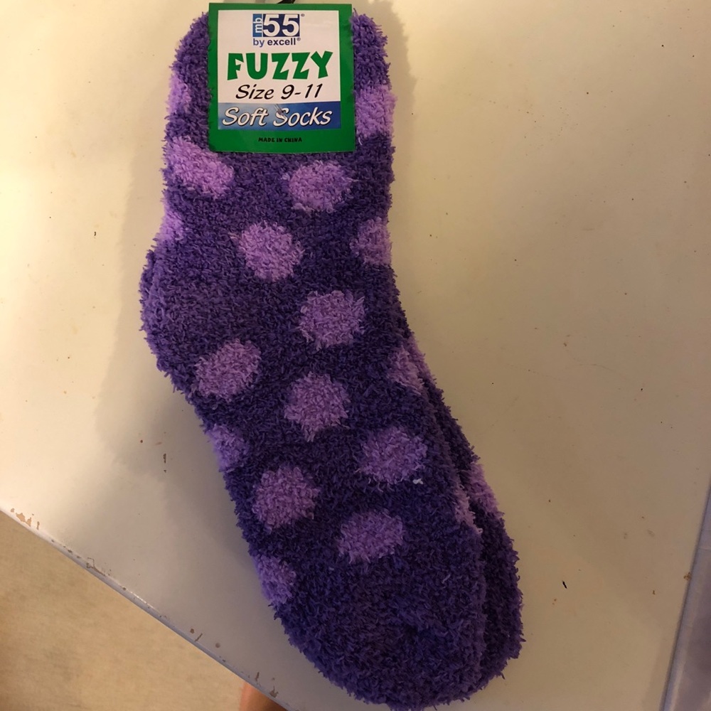 Fuzzy socks